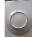 Plat en porcelaine C Harsch et Cie Berlin diam&egrave;tre 30.5 cm
