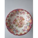 4 Coquetiers ht6.4 cm  diam 8 cm porcelaine Sarreguemines d&eacute;cor n&deg;216