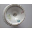 4 Coquetiers ht6.4 cm  diam 8 cm porcelaine Sarreguemines d&eacute;cor n&deg;216