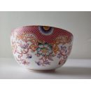 Compotier sur pied haut 12 cm diam 22 cm porcelaine Sarreguemines d&eacute;cor n&deg;216