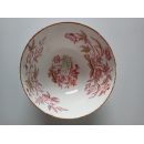 Compotier sur pied haut 12 cm diam 22 cm porcelaine Sarreguemines d&eacute;cor n&deg;216