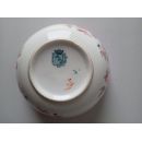 Compotier sur pied haut 12 cm diam 22 cm porcelaine Sarreguemines d&eacute;cor n&deg;216