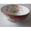 Bol &agrave; Sucre en porcelaine Sarreguemines diam 12.5 cm ht 6.5 cm d&eacute;cor n&deg;216