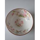 Bol &agrave; Sucre en porcelaine Sarreguemines diam 12.5 cm ht 6.5 cm d&eacute;cor n&deg;216