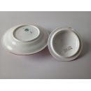 Bol &agrave; rincer en porcelaine Sarreguemines diam 16.5 cm ht 7.8 cm d&eacute;cor n&deg;216