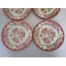 Bol &agrave; rincer en porcelaine Sarreguemines diam 16.5 cm ht 7.8 cm d&eacute;cor n&deg;216