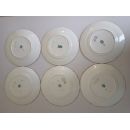 Bol &agrave; rincer en porcelaine Sarreguemines diam 16.5 cm ht 7.8 cm d&eacute;cor n&deg;216