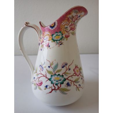 6 assiettes diam 21 cm en porcelaine Sarreguemines décor n°216