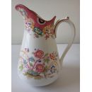 6 assiettes diam 21 cm en porcelaine Sarreguemines d&eacute;cor n&deg;216