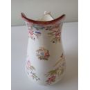 6 assiettes diam 21 cm en porcelaine Sarreguemines d&eacute;cor n&deg;216