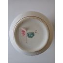 6 assiettes diam 21 cm en porcelaine Sarreguemines d&eacute;cor n&deg;216