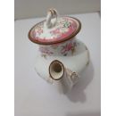 Sucrier Diam 10.5cm Pot &agrave; lait diam 9cm en porcelaine Sarreguemines d&eacute;cor n&deg;216