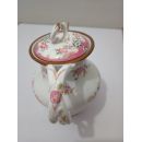 Sucrier Diam 10.5cm Pot &agrave; lait diam 9cm en porcelaine Sarreguemines d&eacute;cor n&deg;216