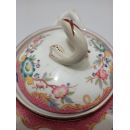 Sucrier Diam 13.5cm en porcelaine Sarreguemines d&eacute;cor n&deg;216