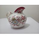 Th&eacute;i&egrave;re diam 16.5 cm en porcelaine Sarreguemines d&eacute;cor n&deg;216 f&ecirc;le au couvercle