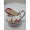 Th&eacute;i&egrave;re diam 16.5 cm en porcelaine Sarreguemines d&eacute;cor n&deg;216 f&ecirc;le au couvercle