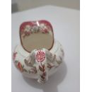 Th&eacute;i&egrave;re diam 16.5 cm en porcelaine Sarreguemines d&eacute;cor n&deg;216 f&ecirc;le au couvercle