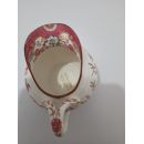 Th&eacute;i&egrave;re diam 16.5 cm en porcelaine Sarreguemines d&eacute;cor n&deg;216 f&ecirc;le au couvercle