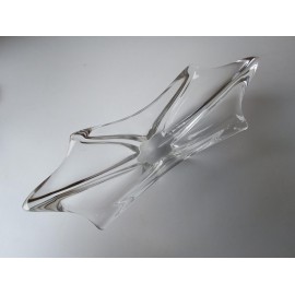 Coupe Daum en cristal de 40,5 cm vide-poche ou Objet d'art