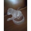 Tigrou en cristal par Lalique, neuf en parfait état hauteur environ 17 cm