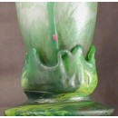 Vase à la rose Daum