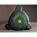 Magnifique vase berluze en pâte de verre Daum collection Majorelle 70 cm