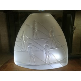 Vase "Les Aériens" Lalique Édition 2003 Parfait état avec boîte d'origine