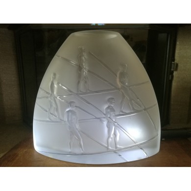 Grand vase en Cristal Lalique Les Aériens