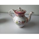 6 assiettes diam 21 cm en porcelaine Sarreguemines d&eacute;cor n&deg;216