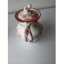 6 assiettes diam 21 cm en porcelaine Sarreguemines d&eacute;cor n&deg;216