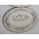 1 plat ovale 35.5 cm porcelaine de Sarreguemines minton 252