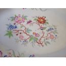 2 plats ovales 41 et 35.5 cm porcelaine de Sarreguemines minton 252