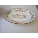 Grand plat ovale 49 cm porcelaine de Sarreguemines minton 252
