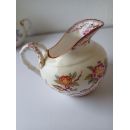 Sucrier et pot &agrave; lait porcelaine Sarreguemines minton 252 avec coloration