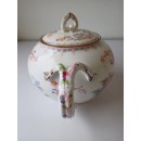 Grosse th&eacute;i&egrave;re Diam 17 cm porcelaine Sarreguemines minton 252