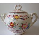 Th&eacute;i&egrave;re Diam 17 cm Sucrier pot &agrave; lait porcelaine Sarreguemines minton 252