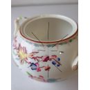 Th&eacute;i&egrave;re Diam 17 cm Sucrier pot &agrave; lait porcelaine Sarreguemines minton 252