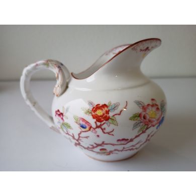 Théière Diam 17 cm Sucrier pot à lait porcelaine Sarreguemines minton 252