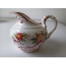 Sucrier Diam 12 cm et Pot &agrave; lait Diam 10 cm porcelaine Sarreguemines minton 252