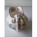 Sucrier Diam 12 cm et Pot &agrave; lait Diam 10 cm porcelaine Sarreguemines minton 252