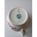 Sucrier Diam 12 cm et Pot &agrave; lait Diam 10 cm porcelaine Sarreguemines minton 252