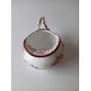 Sucrier Diam 9 cm et Pot &agrave; lait Diam 8 cm porcelaine Sarreguemines minton 252