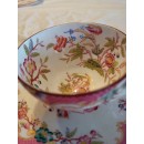 Lot 2 tasses Orientales avec 2 soucoupes porcelaine Sarreguemines minton 216 f&ecirc;les