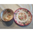 Lot 1 tasse Orientale avec 1 soucoupe porcelaine Sarreguemines minton 216 r&eacute;f 216-TS-3