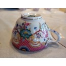 Lot 1 tasse Orientale avec 1 soucoupe porcelaine Sarreguemines minton 216 r&eacute;f 216-TS-4