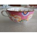 Tasse avec soucoupe en porcelaine de Sarreguemines minton d&eacute;cor 216 r&eacute;f216B-TS-4