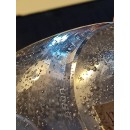 Vase à bulles Daum Croix de Lorraine Nancy France vers 1947