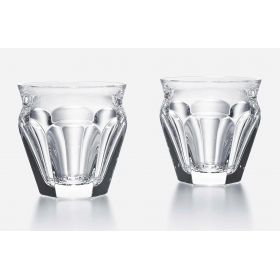 Baccarat : 2 Gobelets Harcourt Talleyrand Cristal Baccarat Verres à whisky dégustation