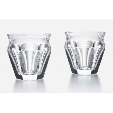 2 Gobelets Harcourt Talleyrand Cristal Baccarat Verres à whisky dégustation