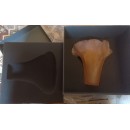 Vase "Rose" en Pâte de Verre - Daum France - Hauteur 24 cm - Parfait état avec boîte d'origine